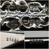 1902 British Antique Sterling Silver Handle Shoehorn and Button Hook Set by James Deakin & Sons