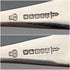 1903 British Antique Silver Plate Fish Cutlery (6 Pairs) by Walker & Hall