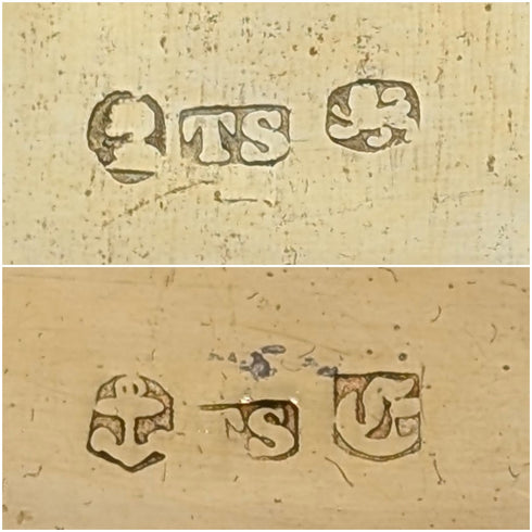 1830年 英国アンティーク ウィリアム4世 純銀製 ヴィネグレット 18g Thomas Shaw