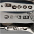 Circa 1838 English Antique Sterling Silver & Mother-of-Pearl Christening Cutlery Set in Case by Samuel Harwood