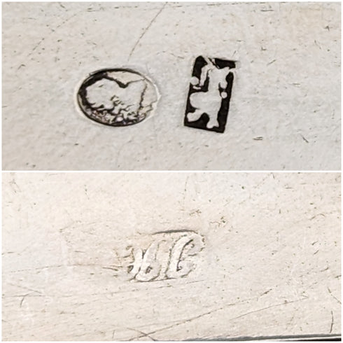 約 1830 年英國古董純銀糖鉗 26 克 Johnathan Hayne