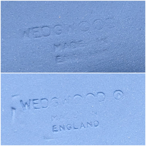 1977 年韋奇伍德伊莉莎白女王禧年糖果盒一對寶藍色