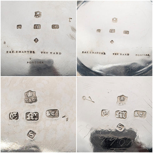 1857年英國古董鍍銀茶/咖啡套裝,埃爾金頓