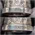 English Vintage Sterling Silver Thimble 3-Piece Set