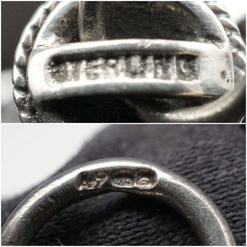 Vintage Sterling Silver Heart-Shaped Perfume Bottle