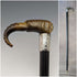 1896 British Antique Men's Cane Horn Elephant Handle 86cm