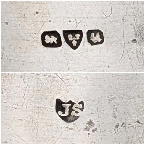 1945年 英国ヴィンテージ 純銀製 フラワー装飾 ブレスレット 50g Joseph Smith