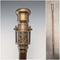 Vintage British Telescope & Compass Handle Split Shaft Walking Stick, 97cm, Dollond London