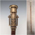 Vintage British Telescope & Compass Handle Split Shaft Walking Stick, 97cm, Dollond London