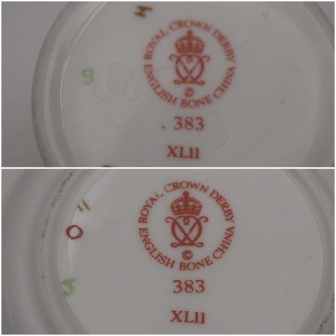 Royal Crown Derby "Imari Style: Kings" Demitasse Cup & Saucer, British Vintage
