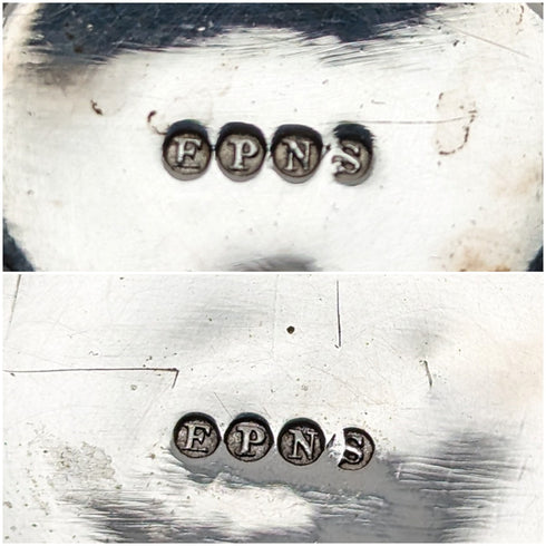 1910年頃 英国アンティーク シルバープレート製 調味料入れセット 箱入り