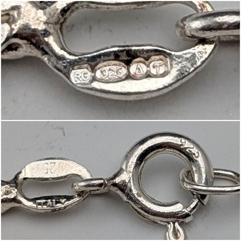 1977年 英国 純銀製 ジュビリーインゴットペンダント計28.1g 純銀ネックレス付 BGA