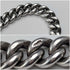 Circa 1922 British Antique Sterling Silver Albert Chain, 60g, Semi-Silver Medal Fob