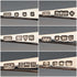 1957 British Vintage Multi-Hallmark Sterling Silver Teaspoons x 6, Total 80g, Roberts & Belk, Case Included