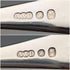 Pair of 6 antique silver-plated fish cutlery sets, circa 1900, Allen & Darwin, England.