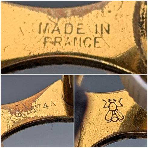 French antique mother-of-pearl opera glasses and binoculars LEMAIRE