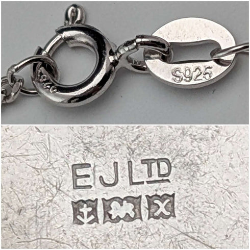 1972 British Vintage Sterling Silver Round Locket Pendant with Sterling Silver Necklace, 11.5g in total, Exquisite Jewellery