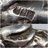 Vintage British Pipe Smoking Old Man Sterling Silver Pendant with Sterling Silver Necklace, 7.6g Total