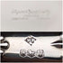 1962 British Vintage Sterling Silver Handle Cake Slicer, Boxed, Harrison Brothers