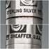 Vintage American Sheaffer sterling silver mechanical pencil and ballpoint pen set in case