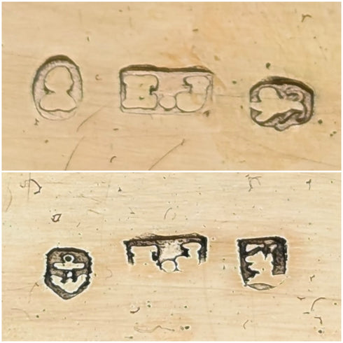 1834年 英国アンティーク 純銀製 ヴィネグレット スポンジ付 Edwin Jones