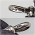 Circa 1902 British antique sterling silver Albert chain, 54g