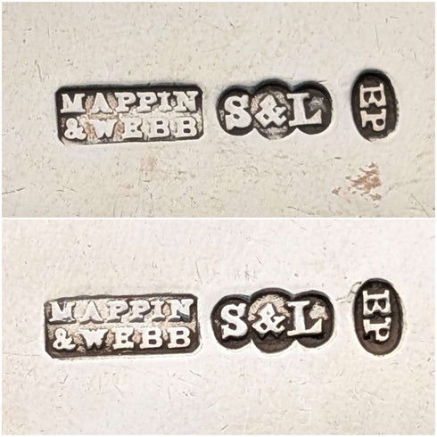 古董英國銀盤魚形餐具一對,約 1895 年,Mappin & Webb