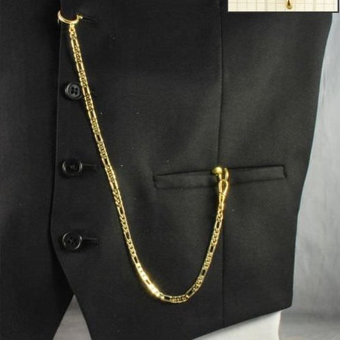 K24 鍍金拉環型 Albert 鏈條花式鏈節