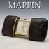 British vintage good operation Mappin & Webb Perth watch mechanical 17 stone leather case