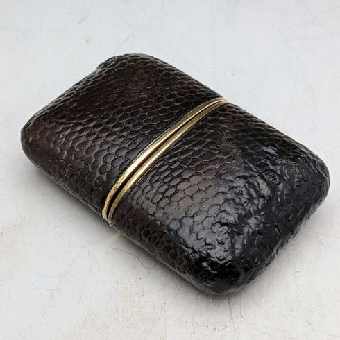 British vintage good operation Mappin & Webb Perth watch mechanical 17 stone leather case