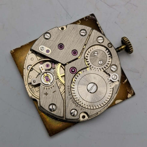 英國復古好運Mappin & Webb珀斯手錶機械17石皮套