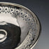 Compotera (taza) de plata esterlina (925) antigua inglesa de 1909, 15 cm de diámetro, 191 g, West & Son