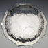 1898 British Antique Sterling Silver (925 Silver) Legless Salva Diameter 30cm 670g Henry Bourne