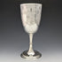 1878 British Antique Pure Silver (925 Silver) Large Goblet 178g Rolason Brothers