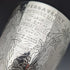1878 British Antique Pure Silver (925 Silver) Large Goblet 178g Rolason Brothers