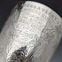 1878 British Antique Pure Silver (925 Silver) Large Goblet 178g Rolason Brothers