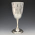 1878 British Antique Pure Silver (925 Silver) Large Goblet 178g Rolason Brothers