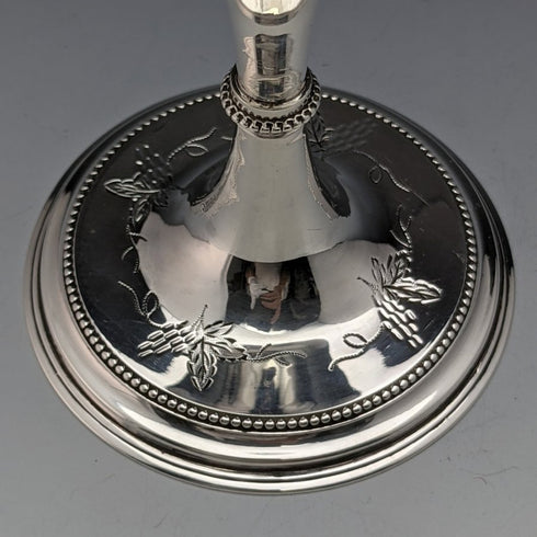 1878 British Antique Pure Silver (925 Silver) Large Goblet 178g Rolason Brothers