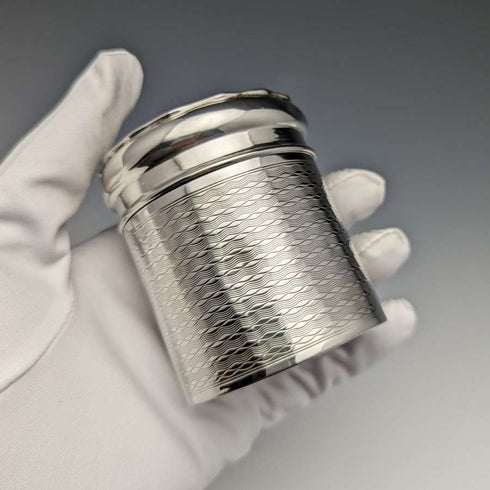Tetera para té antigua británica de 1912, plata de ley (925), 90 g, W G Sothers