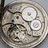 Reloj de bolsillo antiguo suizo PRIVILEGE, grabado con motivo de bolos, caja de plata, en buen estado de funcionamiento