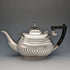 Tetera de plata de ley (925) antigua inglesa de 1906, 394 g, Barker Brothers