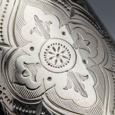 1864 British Antique Pure Silver (925 Silver) Mug Cup 154g Robert Harper