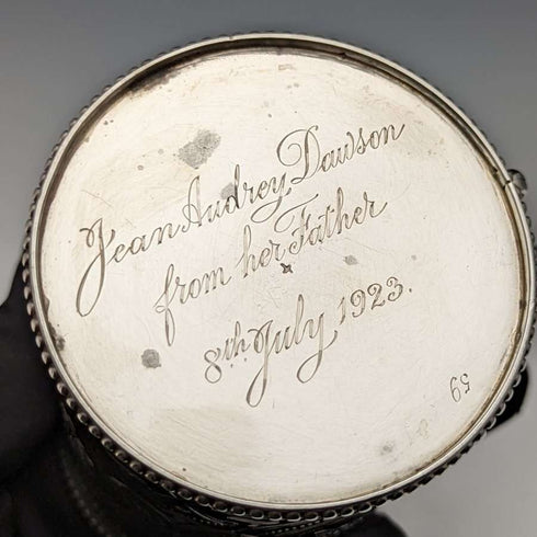 1864年 英国アンティーク 純銀(925シルバー) マグカップ 154g Robert Harper