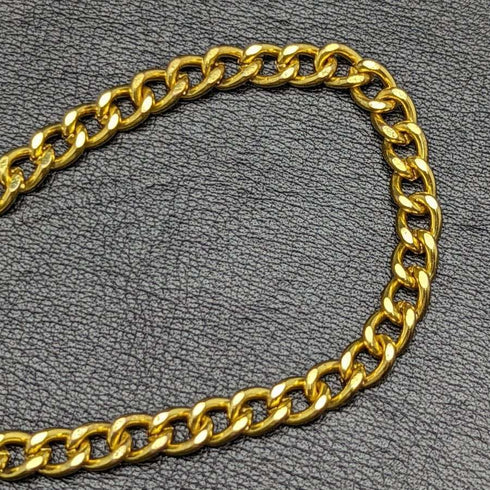 UK Gold Plated Albert Chain 43g Soccer Medal Fob