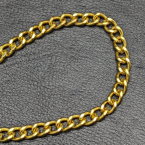 英國鍍金 Albert 鏈 43 克足球獎牌錶鍊