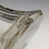 Jarrón de cristal tallado con decoración de plata de ley, antiguedad británica de 1910, 383 g, C C May & Sons