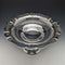 Frutero / compotera vintage de plata de ley (925) británica, 1938, diámetro 26 cm, 470 g, Joseph Gloster Ltd