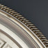 1863 British Antique Pure Silver (925 Silver) Salva Diameter 21cm 350g Hawkesworth Eyre