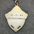 Around 1900 British Antique Pure Silver Thick Albert Chain 80g Medal Fob