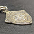 Around 1900 British Antique Pure Silver Thick Albert Chain 80g Medal Fob
